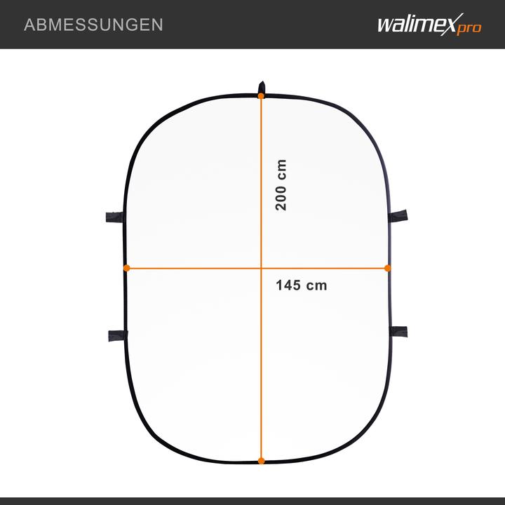 Actual product image Walimex 2in1 Foldable Background (145 cm, 200 cm)