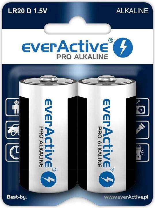 Immagine prodotto Everactive Pro Alcalino (2 pz., D, 17500 mAh)