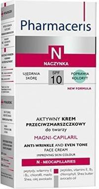 Energy Label Pharmaceris N Magni-Capilaril Active Anti-Wrinkle Face Cream-SPF 10 50 ml (50 ml)