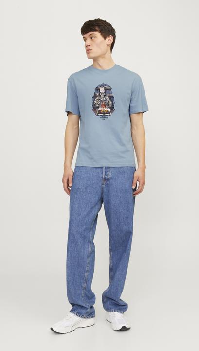Image du produit Jack & Jones Jorseven Skull Tee Ss Crew Neck Sn (XS)