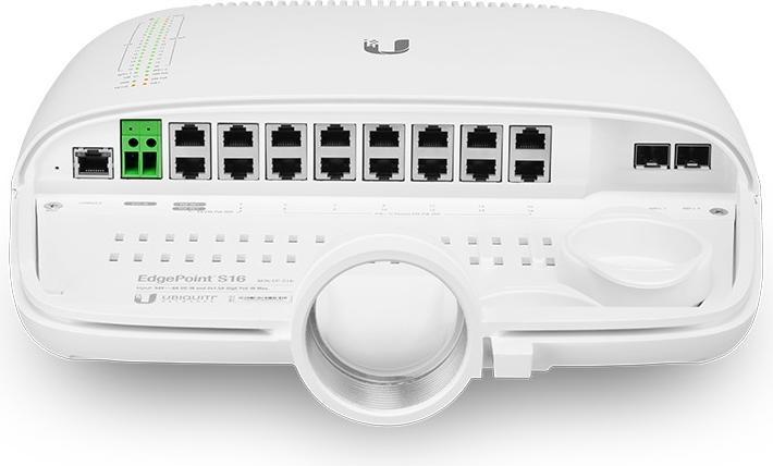 Produktbild Ubiquiti EdgePoint S16: 6 Port (PoE) Switch (16 Ports)