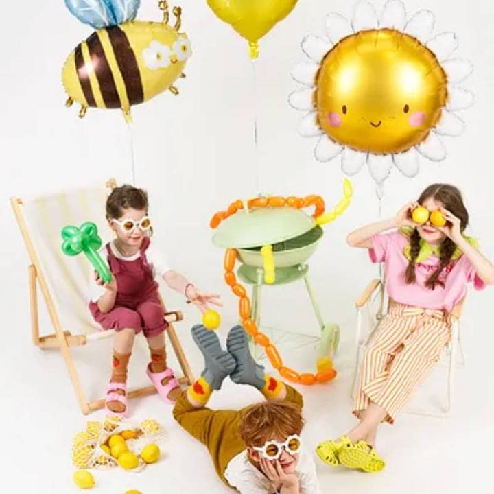 Image du produit Partydeco Foil balloon Sun, 90 cm, mix (1 pkt / 1 pc.) (1 x)