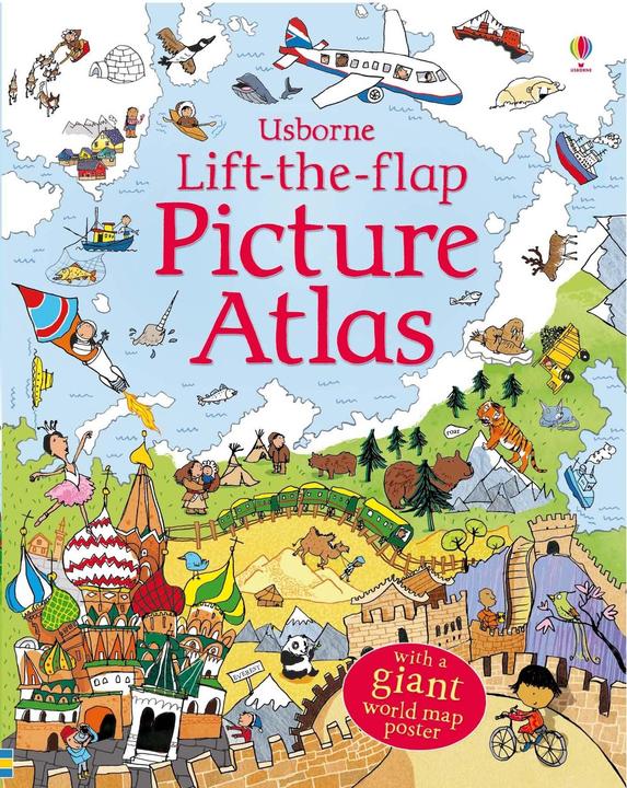 Produktbild Lift the Flap Atlas (Englisch, Leake Kate, Alex Frith, 2015)