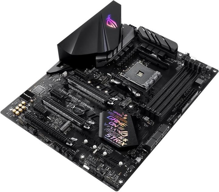 Actual product image ASUS ROG Strix B450-F Gaming (AM4, AMD B450, ATX)