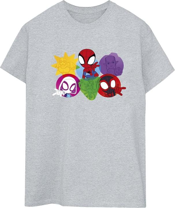 Spidey And His Amazing Friends Faces TShirt (M)