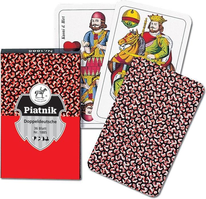 Produktbild Piatnik Schnapskarten Doppeldt. Blitz 36 Bl. (Deutsch)