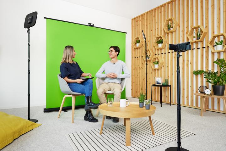 Actual product image Elgato Green Screen XL (182 cm, 200 cm)