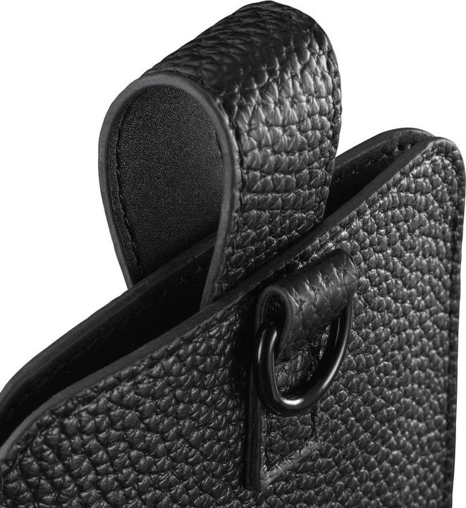 Produktbild Hama Handytasche, universal, für Handys mit 16,0x8,9x1,2 cm, Kunstleder, Schwarz (Universal)
