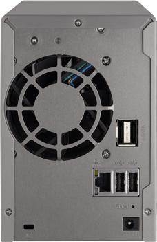 Produktbild QNAP TS-219P+, iSCSI NAS für 2x SATA, Windows AD, NFS