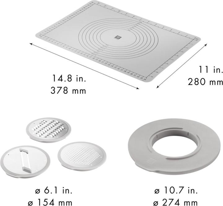 Actual product image Zwilling 5tlg. Fresh & Save Bowls Zubehör Set
