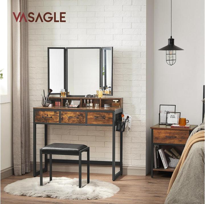 Actual product image Vasagle Peach (90 x 40 x 141 cm)