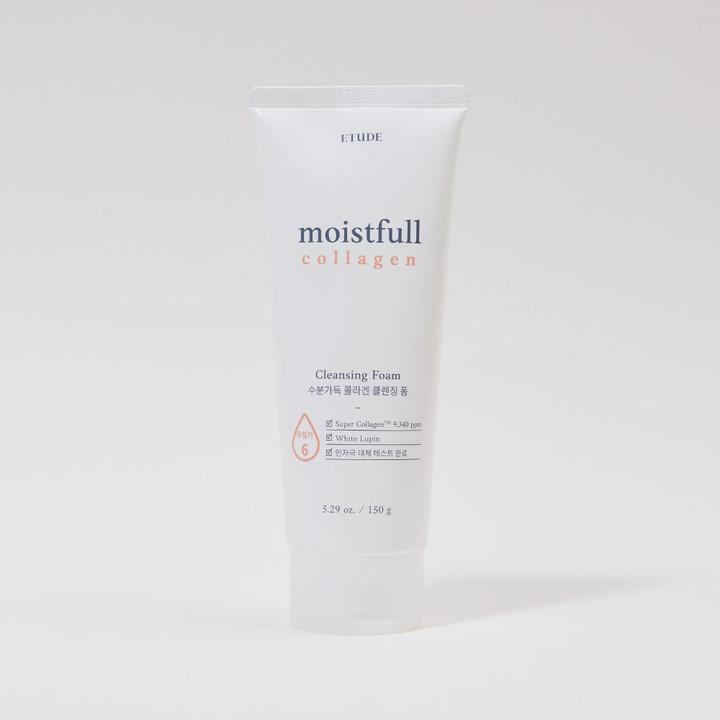Etude House Moistfull Collagen Cleansing Foam (Schaum, 150 ml)