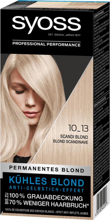 Syoss Permanente Coloration (10_13 Scandi Blond)
