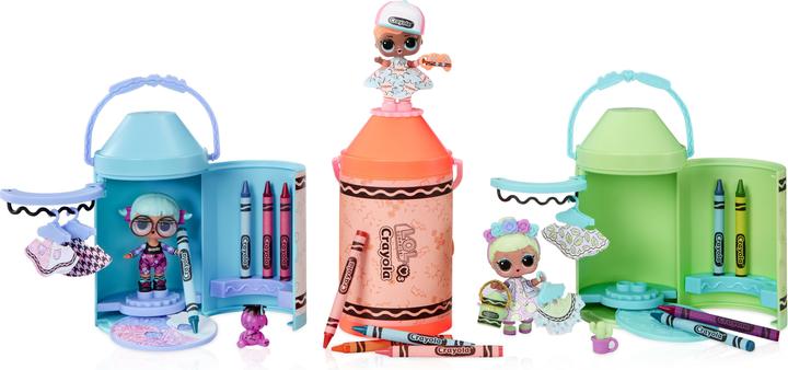Produktbild MGA L.O.L. Surprise! Loves CRAYOLA Color Me Studio Asst in PDQ