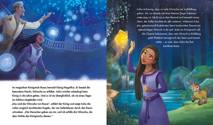 Actual product image Panini Disney Wish Ashas magisches Abenteuer - Pappbilderbuch mit (German, Claudia weber, 2024)
