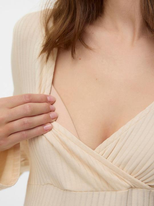 Immagine prodotto Mamalicious Normal geschnitten V-Ausschnitt Top Bluse (M)