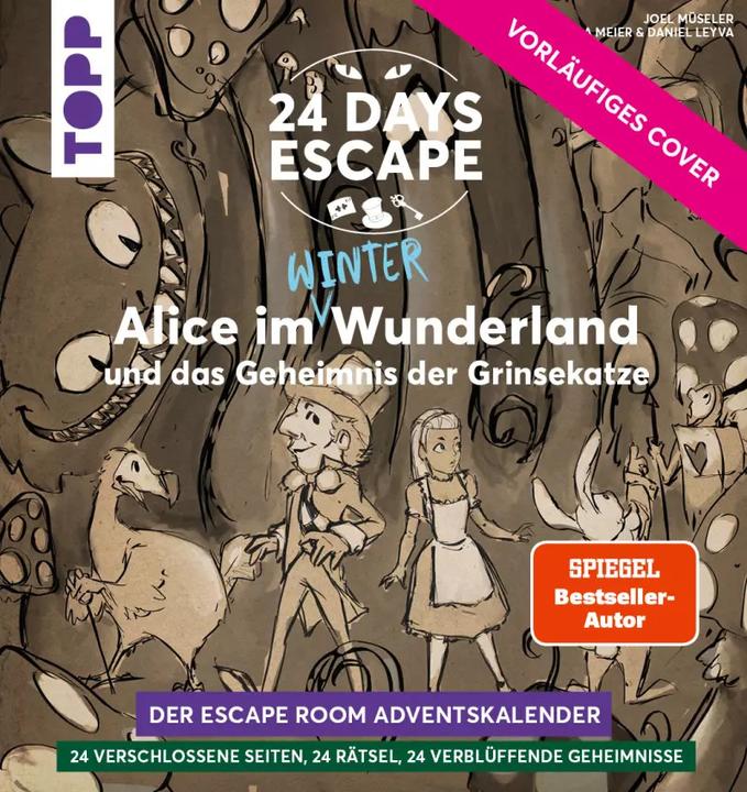 Produktbild Der Escape Room: Alice im Wunderland und das Geheimnis der Grinsekatze