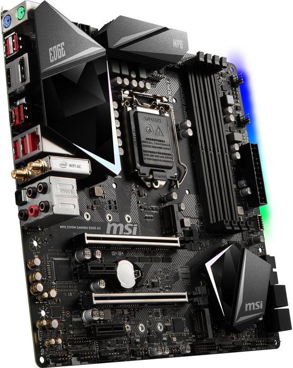 Produktbild MSI MPG Z390M Gaming Edge AC (LGA 1151, Intel Z390, mATX)