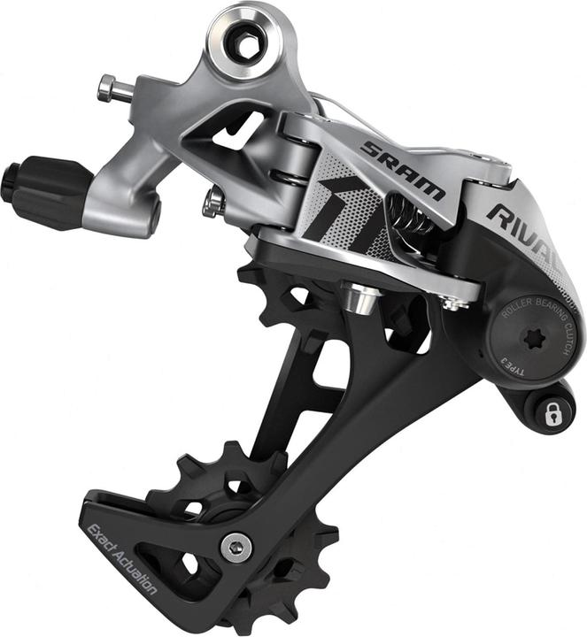 Actual product image Sram Rival1 Type 3.0 rear derailleur 11s long cage (11-speed)