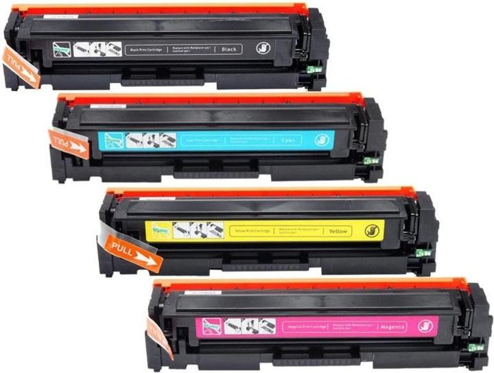 Actual product image Hermex Compatible toner XL for M252dw (M, FC, C, Y)