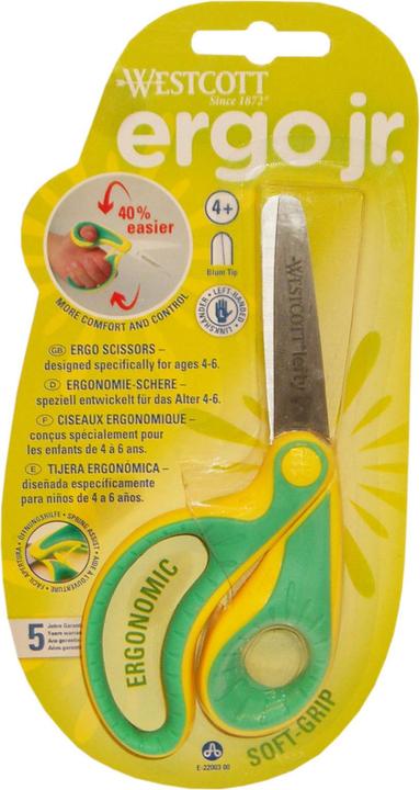 Actual product image Westcott Ergo jr. Softgrip (13 cm)