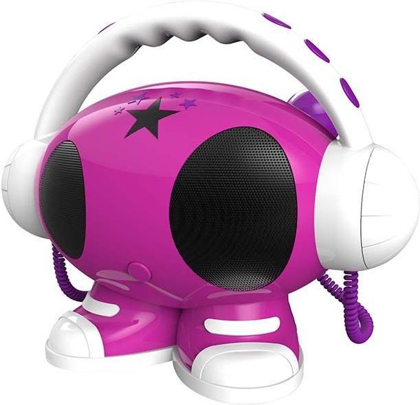 Image du produit Bigben Robot karaoké MP3 rose