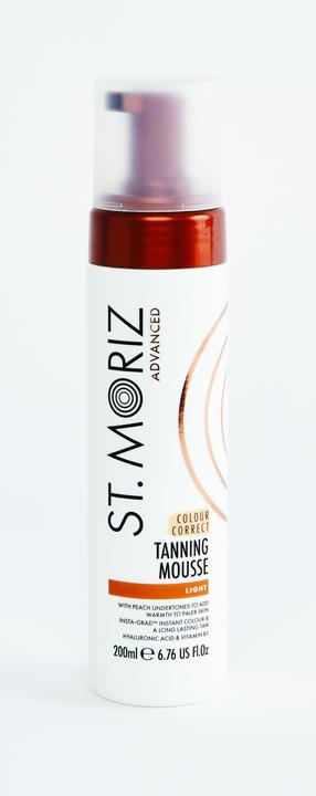 Image du produit St. Moriz St Moriz Advanced Colour Correcting Tanning Mousse Light (Mousse autobronzante, 200 ml)