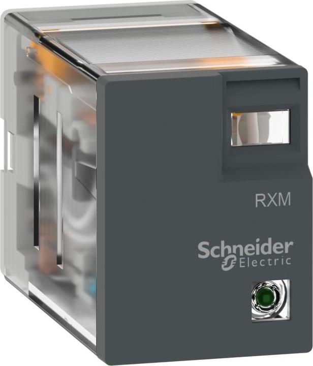 Produktbild Schneider Miniaturrelais, Easy Harmony RXM2L, 3A, 4W, 230V AC, mit LED RXM4LB2P7