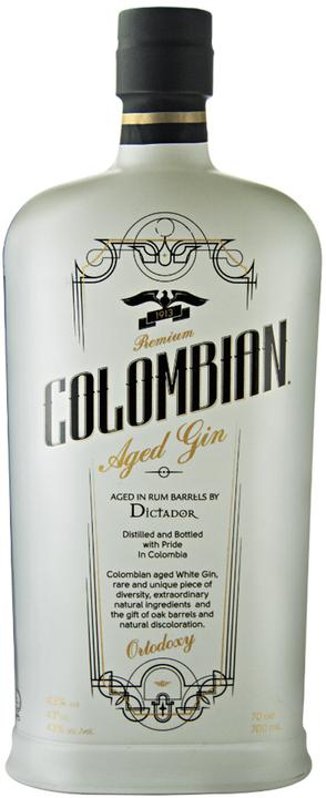 Produktbild Dictador Treasure Premium Colombian Aged Gin White (1 x 70 cl)