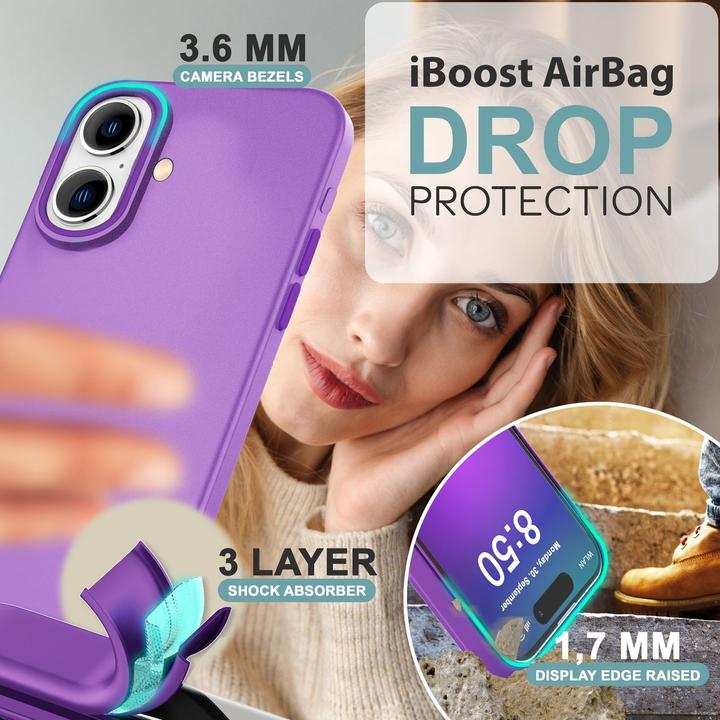 Actual product image Nalia Matt silicone cover (Apple iPhone 16)