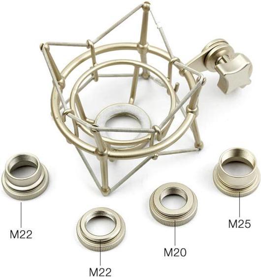 Actual product image keepdrum Microphone spider for various microphones