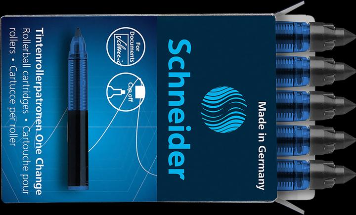Actual product image Schneider ONE CHANGE - Roller cartridge (Inkwell, Black, 0.60 mm)