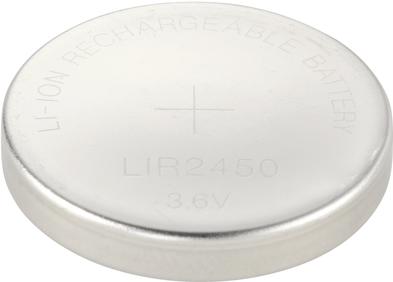 Productafbeelding Voltcraft LIR2450 knoopcelbatterij LIR 2450 Lithium 120 mAh 3,6 V 1 st. (1 Pcs., Onbepaalde grootte, 120 mAh)
