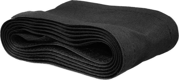 Produktbild Maclean MCTV-677 - Flexibler Kabelschutz aus Stoff mit Klettverschluss, 2 m, 105 mm, schwarz (Kabeldurchlass, 10 cm)