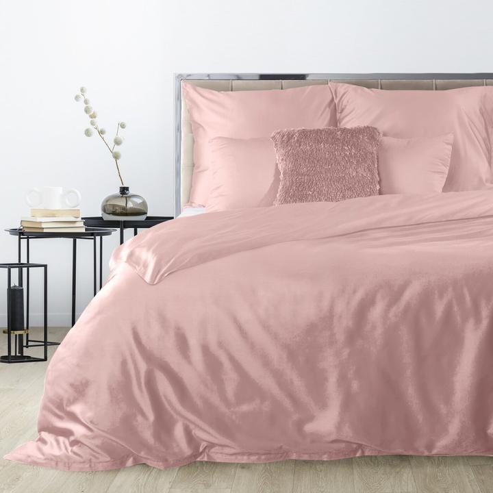 Actual product image Eurofirany DIVA LINE DINA High quality cotton satin single color bedding set, 220 X 200 cm, 2 pcs. 70 X 80 cm (Duvet cover, 220 x 200 cm)