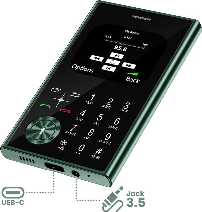 Produktbild Avizar Tastenhandy 2,01" Display Dual-SIM Line-Stil (2.01")