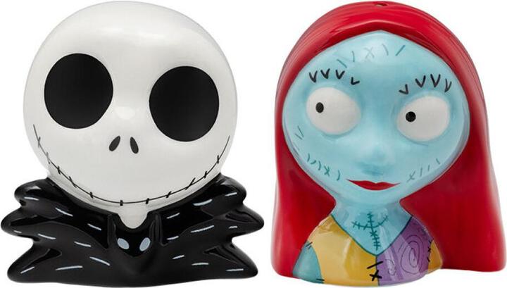 Productafbeelding Paladone Products Disney - L'Étrange Noël de monsieur Jack - Salière et poivrière en céramique Jack et Sally (Zout, Peper)