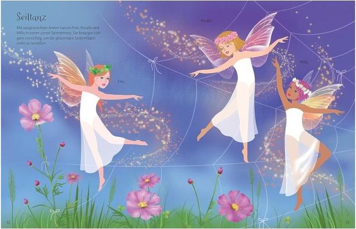 Actual product image My glitter dress-up doll sticker books mini