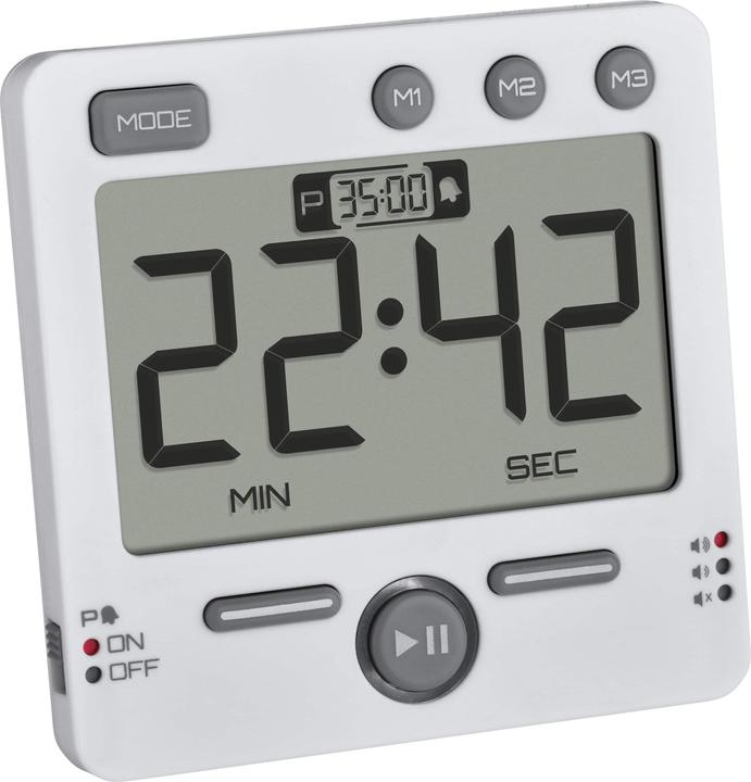 Actual product image TFA 99HOURS Timer White digital
