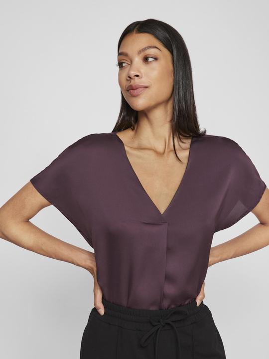Actual product image Vila V-neck top with short sleeves (34)