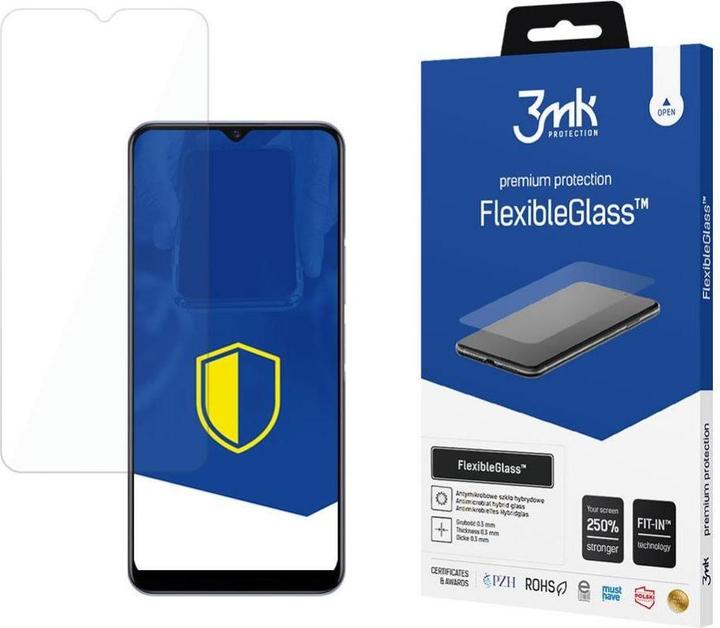 Produktbild 3MK FlexibleGlass Bildschirmschutz, Display Folie (1 Stück, Vivo Y72 5G)