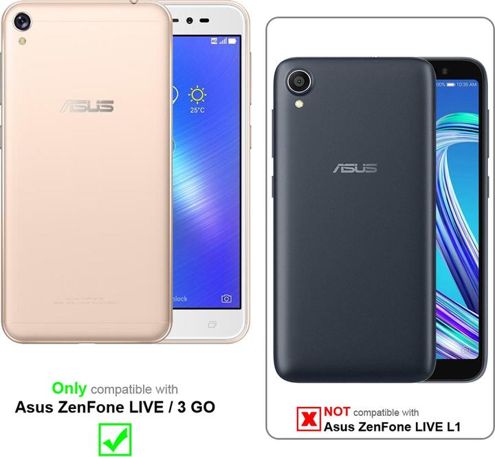 Productafbeelding Cadorabo Boek met kaft met standfunctie (Asus Zenfone 3 Go, Asus ZenFone Live ZB501KL)