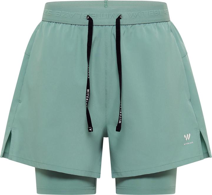 Witeblaze SULU Ladie s 2 in 1 short,grün grün Grösse: 38 (38)