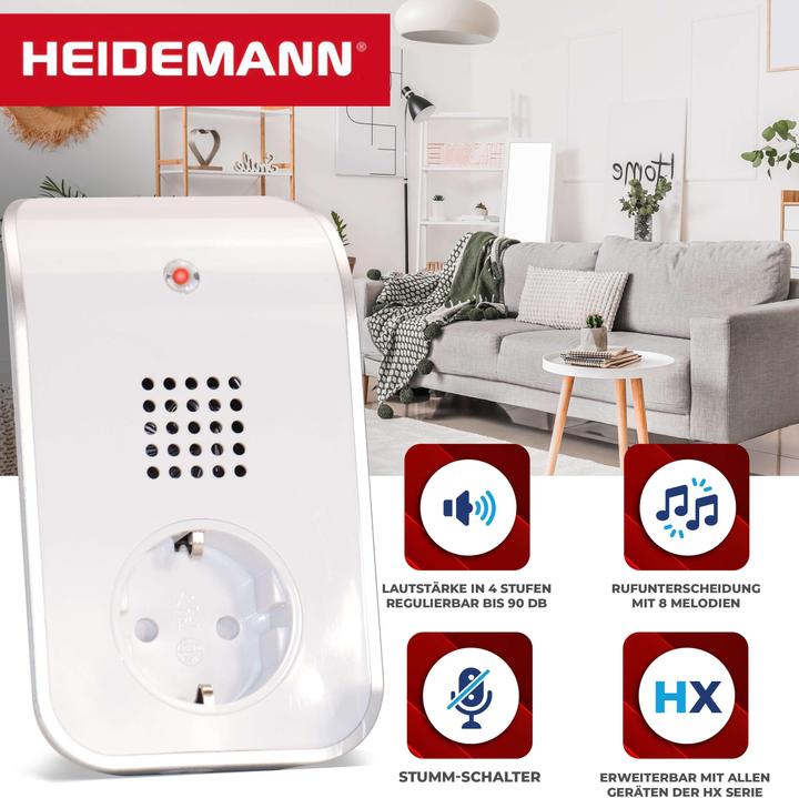 Produktbild Heidemann Funkempfänger HX Curve (Kabellos)
