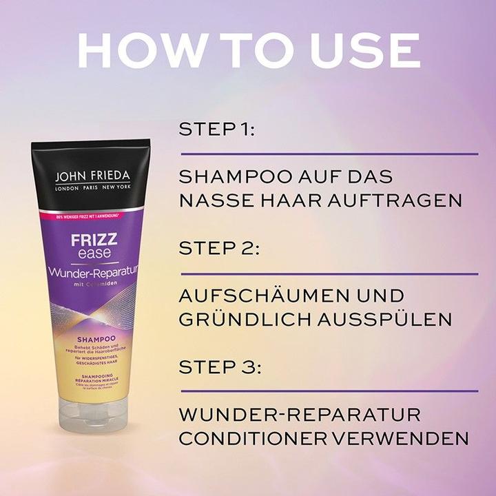 Image du produit John Frieda Frizz Ease (250 ml, Shampoing liquide)