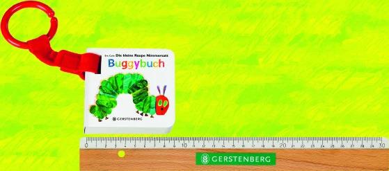 Actual product image The little caterpillar glutton buggy book (German)