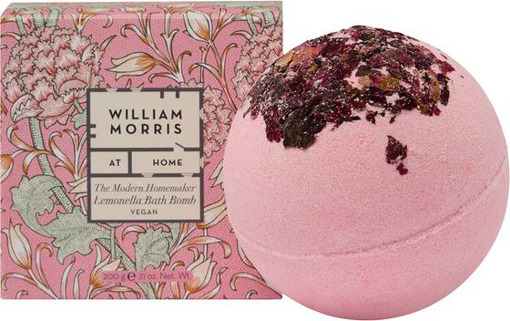 Morris & Co William Morris Badebombe 200g Duftende Rosenblüten Beauty Geschenk für Sie (Badekugeln)