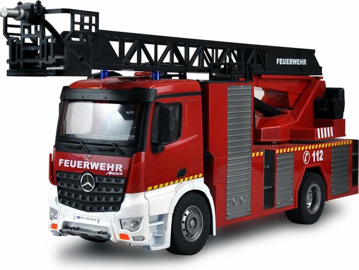 Actual product image Amewi Mercedes-Benz Fire Brigade Electric Brushed Emergency Vehicle 4WD 1:18 RTR (RTR Ready-to-Run)