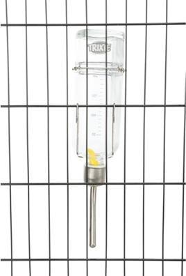 Actual product image Trixie Drinking Bottle Hamster Glass 120ml (0.12 l)