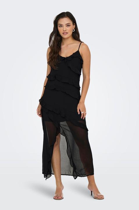 Produktbild Only Onlsine Life Strap Frill Long Dress Wvn (L)